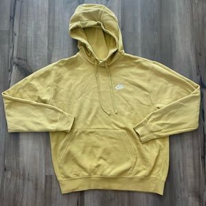 yellow nike hoodie